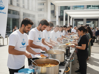 Gazze'ye Yardım Yemeği